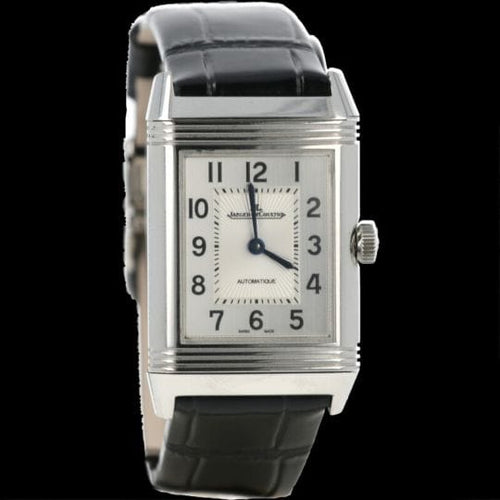 Montre Jaeger-LeCoultre Reverso - Montre Classic Medium Duetto en acier 58 Facettes MT43592