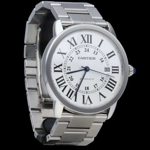 Montre Cartier Ronde Solo - Montre ronde automatique 42 mm 58 Facettes MT44076