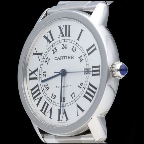 Montre Cartier Ronde Solo - Montre ronde automatique 42 mm 58 Facettes MT44076