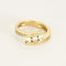 Bague 54.5 Bague en or jaune et diamants 58 Facettes B250528
