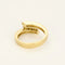 Bague 54.5 Bague en or jaune et diamants 58 Facettes B250528