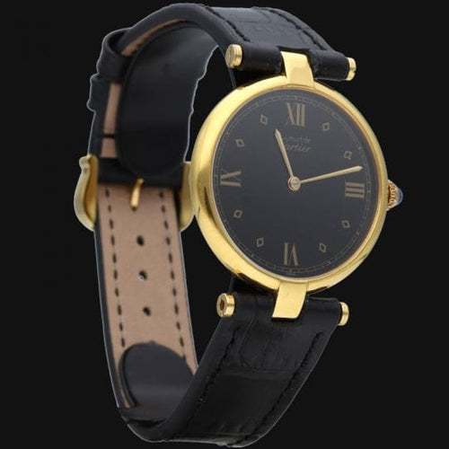 Montre Cartier Must de Cartier Vermeil - Montre femme quartz 30 mm 58 Facettes MT43321