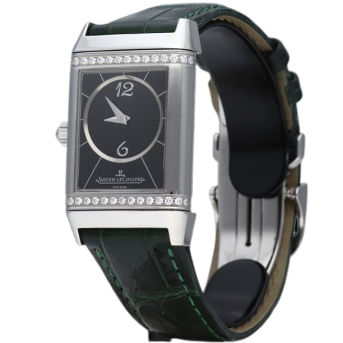 积家 Reverso Classic Medium Duetto 经典中号双面腕表 
