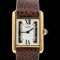 Montre Cartier Tank Vermeil - Montre femme à quartz plaqué or 58 Facettes MT43332