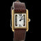 Montre Cartier Tank Vermeil - Montre femme à quartz plaqué or 58 Facettes MT43332