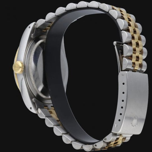 Montre Rolex Datejust 36 - Montre en or jaune 18K et acier 58 Facettes MT44128