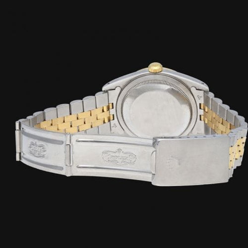 Montre Rolex Datejust 36 - Montre en or jaune 18K et acier 58 Facettes MT44128