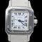 Montre Cartier Santos - Montre femme en acier 23 mm 58 Facettes MT44282