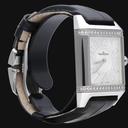 Montre Jaeger-LeCoultre Reverso Squadra Lady - Montre quartz femme en acier 58 Facettes MT44221