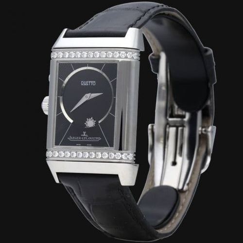 Montre Jaeger-LeCoultre Reverso Duetto - Montre femme en acier 58 Facettes MT44229