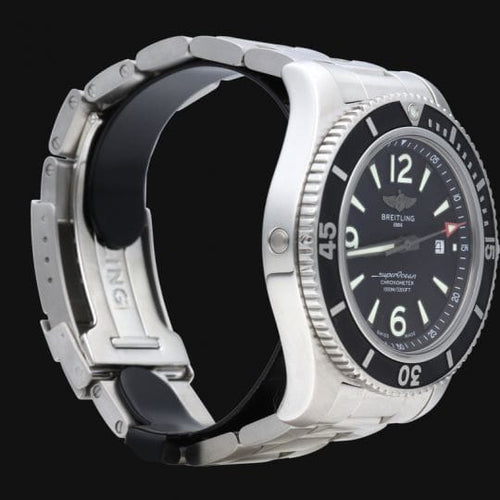 Montre Breitling Superocean - Montre automatique 44 mm en acier 58 Facettes MT43463