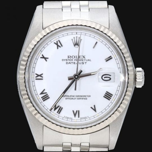 Montre Rolex Datejust - Montre 36 mm en acier 58 Facettes MT43448
