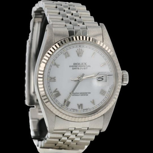 Montre Rolex Datejust - Montre 36 mm en acier 58 Facettes MT43448