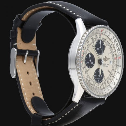 Montre Breitling Old Navitimer - Montre homme automatique en acier 41 mm 58 Facettes MT43468