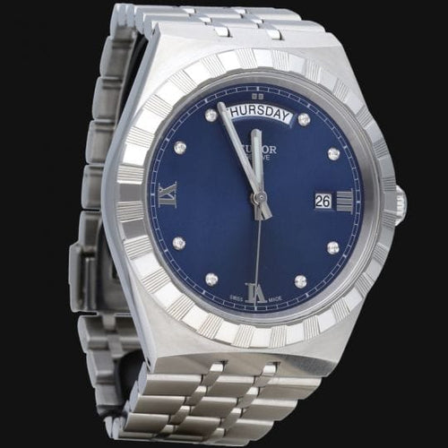 Montre Tudor Royal - Montre automatique homme 41 mm en acier 58 Facettes MT44212