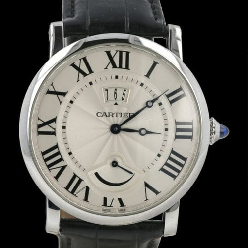 Montre Cartier Rotonde de Cartier - Montre homme 40 mm en acier 58 Facettes MT44135