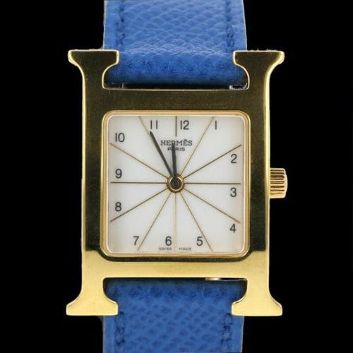 Montre Hermès Heure H - Montre femme quartz 21 mm 58 Facettes MT43549