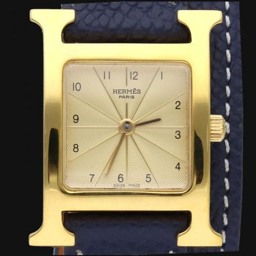 Montre Hermès Heure H - Montre femme quartz 25 mm 58 Facettes MT43496