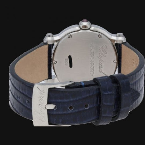 Montre Chopard Happy Sport - Montre Happy Sport Flower femme 30 mm 58 Facettes MT43565