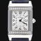 Montre Jaeger-LeCoultre Reverso Classique Lady - Montre femme en acier et diamants 58 Facettes MT42857