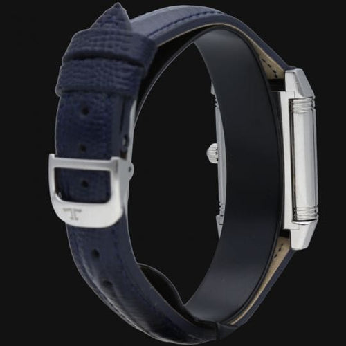 Montre Jaeger-LeCoultre Reverso Classique Lady - Montre femme en acier et diamants 58 Facettes MT42857