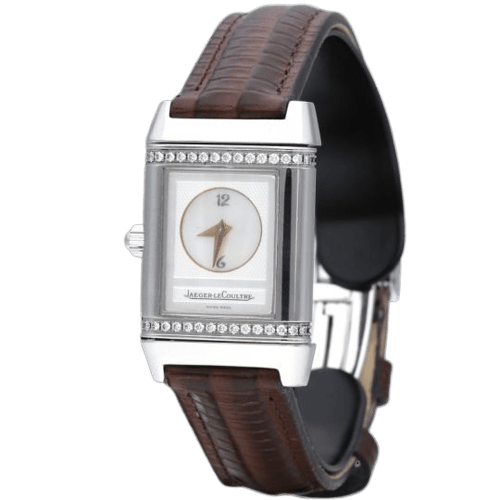 Montre Jaeger-LeCoultre Reverso Duetto - Montre femme en acier 58 Facettes MT44223