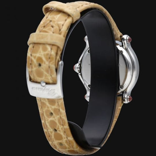 Montre Chopard Happy Sport Mini - Montre femme quartz 26 mm acier 58 Facettes MT43563