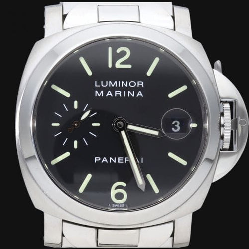 Montre Panerai Luminor Marina - Montre automatique homme en acier 58 Facettes MT43502