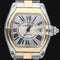 Montre Cartier Roadster - Montre automatique homme en or jaune et acier 58 Facettes MT44397