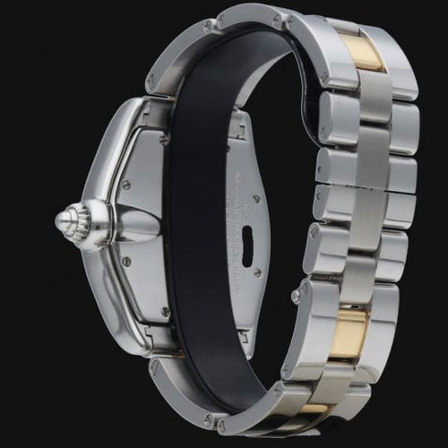 Montre Cartier Roadster - Montre automatique homme en or jaune et acier 58 Facettes MT44397