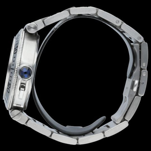 Montre Cartier Pasha Seatimer - Montre automatique homme en acier 40 mm 58 Facettes MT44425