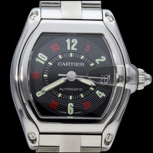 Montre Cartier Roadster - Montre automatique homme en acier 58 Facettes MT44444