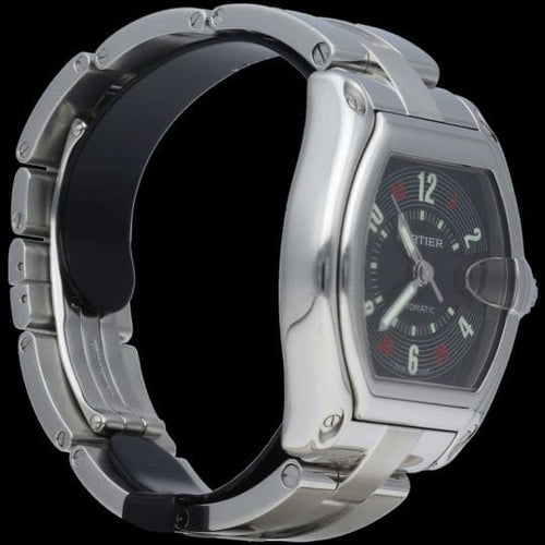 Montre Cartier Roadster - Montre automatique homme en acier 37 mm 58 Facettes MT44453