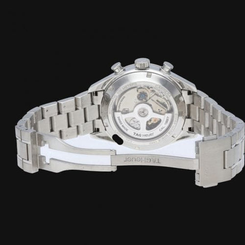 Montre TAG Heuer Carrera - Montre chronographe Calibre 1887 en acier 58 Facettes MT44497