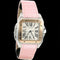 Montre Cartier Santos 100 - Montre automatique en or rose et acier 58 Facettes MT44406