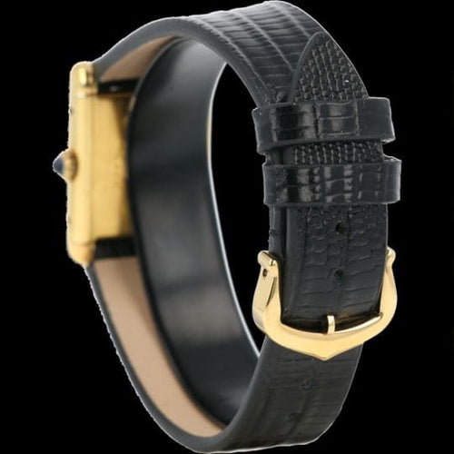 Montre Cartier Tank Vermeil - Montre femme à remontage manuel plaqué or 58 Facettes MT43324