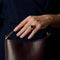 Bague 56 Bague en or jaune et or blanc, saphir et diamants 58 Facettes B250591