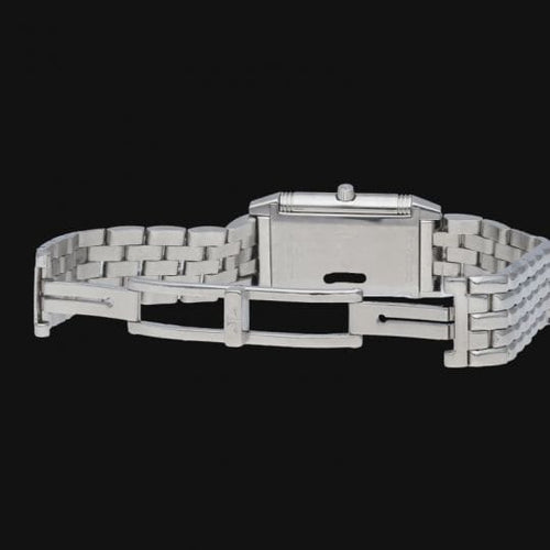 Montre Jaeger-LeCoultre Reverso - Montre classique Petit Monoface en acier 58 Facettes MT43956