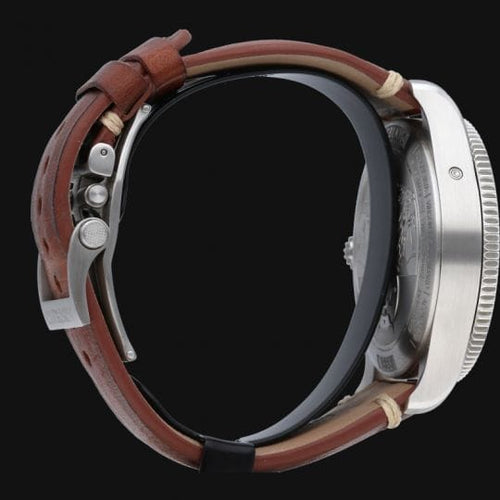 Montre Montblanc 1858 Geosphere - Montre automatique homme en acier 58 Facettes MT44313