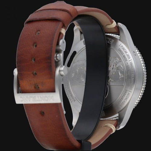 Montre Montblanc 1858 Geosphere - Montre automatique homme en acier 58 Facettes MT44313