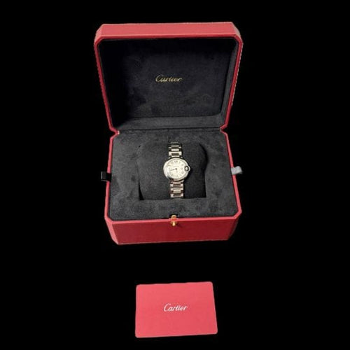 Montre Cartier Ballon Bleu - Montre femme en acier 28 mm 58 Facettes MT42918