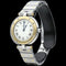 Montre Cartier Santos - Montre ronde femme en or jaune et acier 58 Facettes MT44413