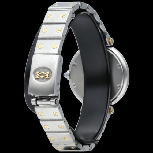 Montre Cartier Santos - Montre ronde femme en or jaune et acier 58 Facettes MT44413