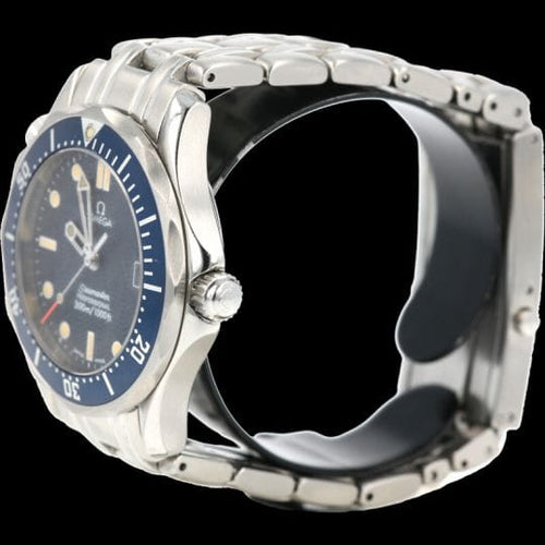 Montre Omega Seamaster 300M - Montre homme en acier, cadran bleu 58 Facettes MT44492