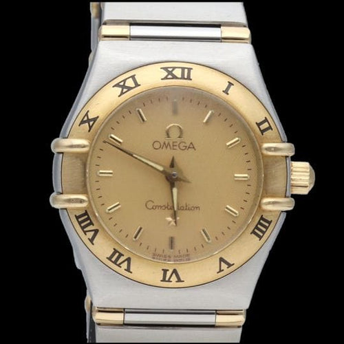 Montre Omega Constellation - Montre femme quartz en or jaune et acier 58 Facettes MT44033