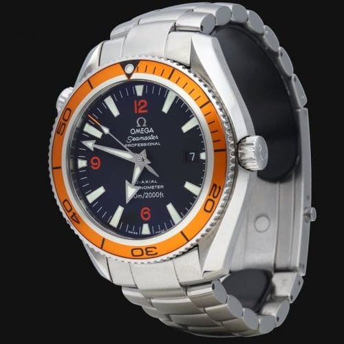 Montre Omega Seamaster Planet Ocean - Montre homme 600M en acier 42 mm 58 Facettes MT42604