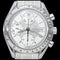 Montre Omega Speedmaster - Montre chronographe automatique en acier 39 mm 58 Facettes MT44117