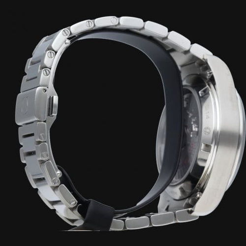 Montre Omega Seamaster Aqua Terra - Montre GMT chronographe 43 mm acier 58 Facettes MT44142