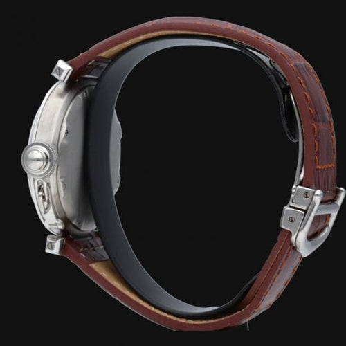 Montre Cartier Pasha C - Montre automatique 35 mm en acier 58 Facettes MT42733