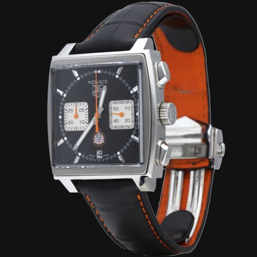 Montre TAG Heuer Monaco - Montre automatique homme 43 mm acier 58 Facettes MT44504